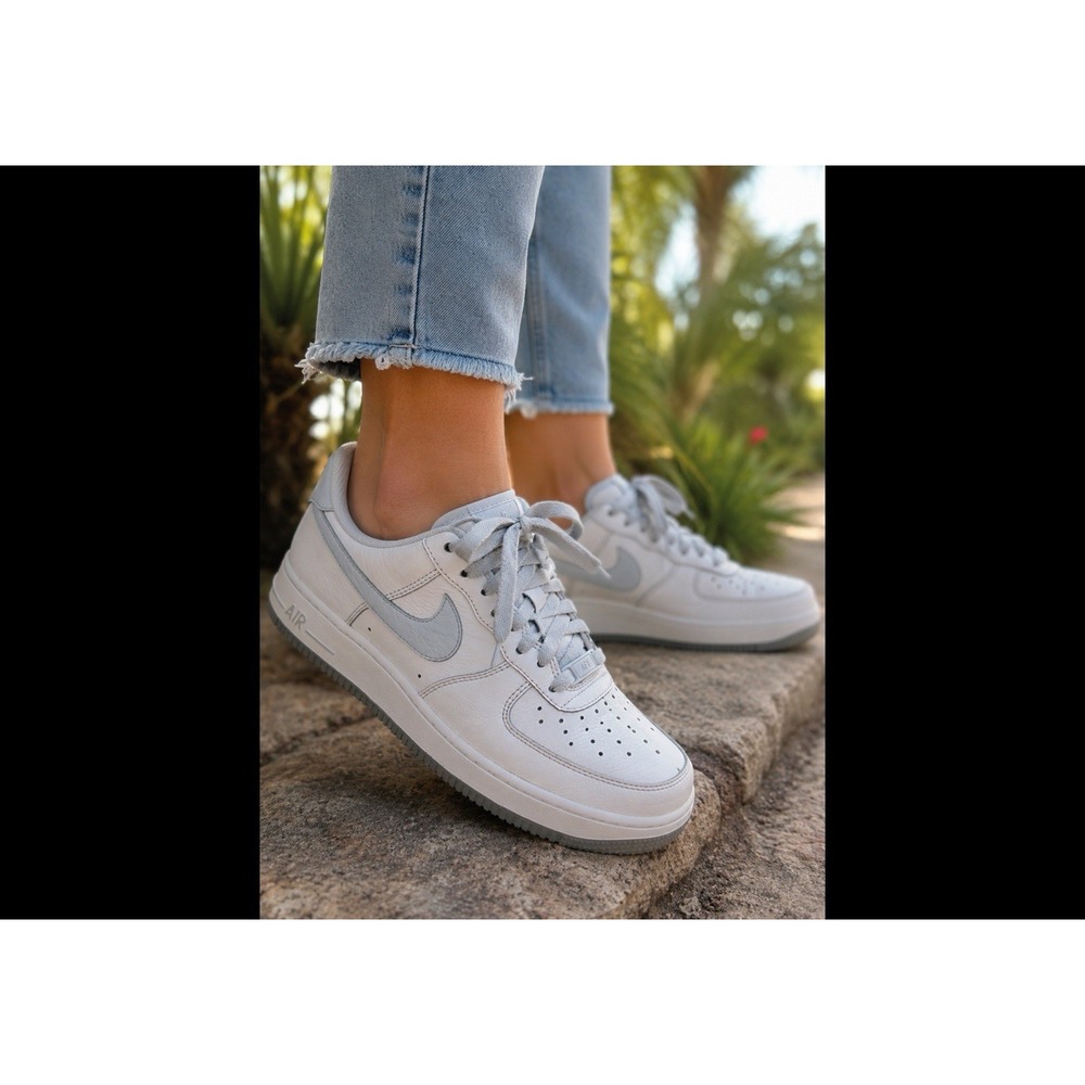 Nike Air Force One 7 Leather Women's White Leather Unisex